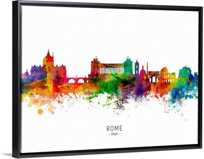 Rome Italy Skyline
