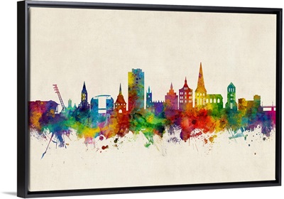 Rostock Germany Skyline