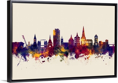 Rostock Germany Skyline