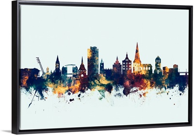 Rostock Germany Skyline