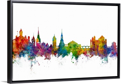 Schaffhausen Switzerland Skyline