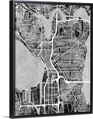 Seattle Washington Street Map