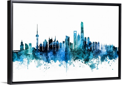 Shanghai China Skyline