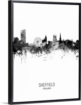 Sheffield England Skyline