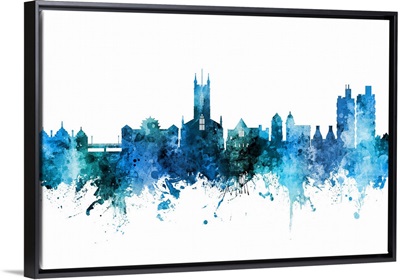 Stoke-on-Trent England Skyline