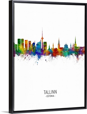 Tallinn Estonia Skyline