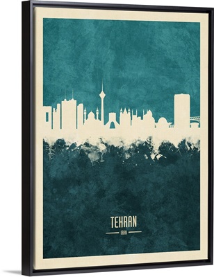 Tehran Iran Skyline