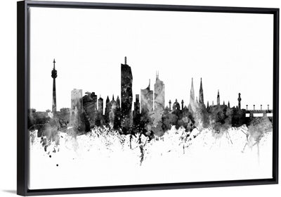 Vienna Austria Skyline