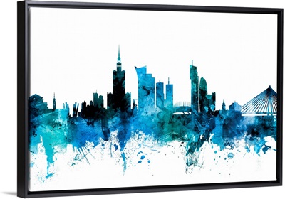 Warsaw Poland Skyline