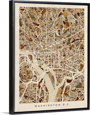 Washington DC Street Map