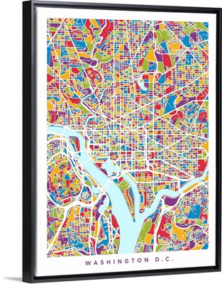 Washington Dc Street Map
