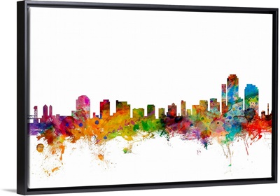 Wilmington Delaware Skyline