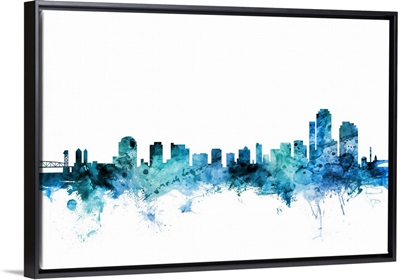 Wilmington Delaware Skyline