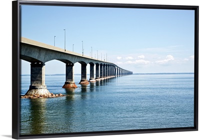 Canada, New Brunswick: Confederation Bridge Along The Trans-Canada Highway