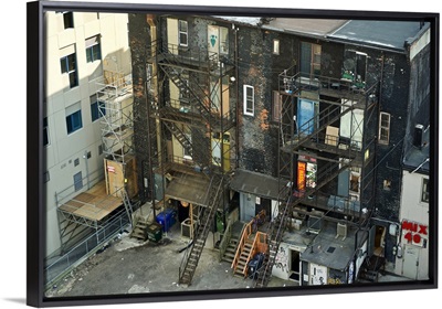 Canada, Ontario, Toronto: rear of building facing Yonge st