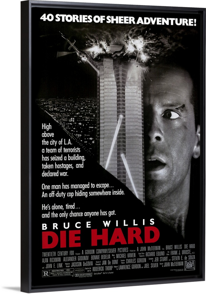 It's Christmas Eve and NYC cop John McClane (Willis) has arrived in L.A. to spend the holiday with his estranged wife Holl...