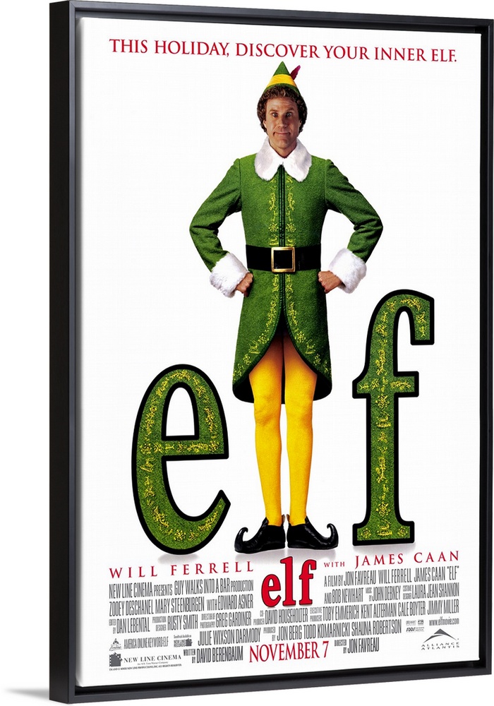 2003 American Christmas comedy movie directed by Jon Favreau and written by David Berenbaum, starring Will Ferrell, James ...