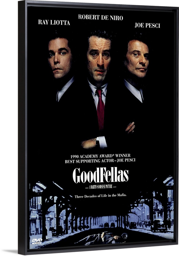 Quintessential picture about wiseguys, at turns both violent and funny. A young man grows up in the mob, works hard to adv...