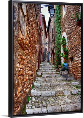 Alley In Sermoneta, Italy