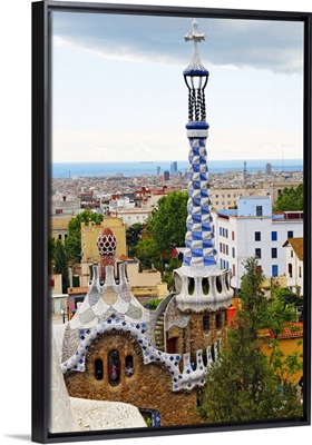 Blue Tower in Park Guell
