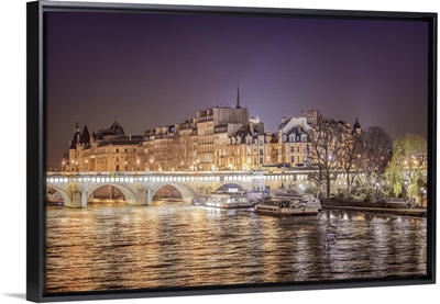 Paris en France, la Seine