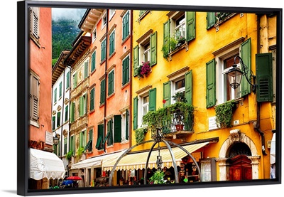 Street Scene in Riva del Garda