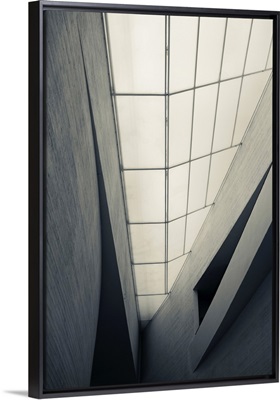 Atrium interiors of the Museum Of Contemporary Art, Helsinki, Finland