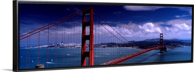 Bridge over a river, Golden Gate Bridge, San Francisco, California