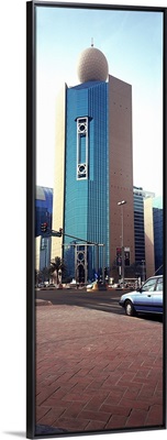 Buildings in a city, Etisalat Building, Abu Dhabi, United Arab Emirates