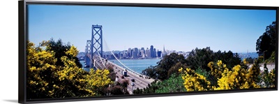 California, San Francisco, Bay Bridge in San Francisco