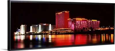 Casinos at the waterfront, Laughlin, Clark County, Nevada, USA II