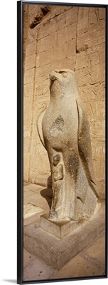 Close-up of a statue, Temple of Horus, Edfu, Nubia, Egypt