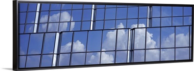 Cloud Reflection on Building Tampa FL