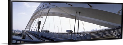 Low angle view of a bridge Lupu Bridge Shanghai China