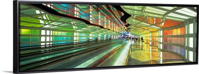 O'Hare International Airport Moving Walkway