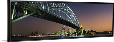 Skyline Harbour Bridge Sydney Australia