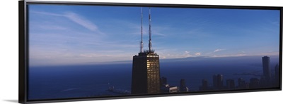 Skyscrapers in a city, Hancock Building, Chicago, Cook County, Illinois