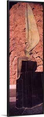 Statue at a dam Boulder City Hoover Dam Arizona Nevada