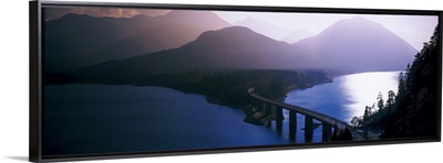 Sylvenstein Lake Bavaria Germany