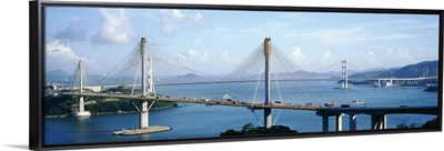 Ting Kaw & Tsing Ma Bridge Hong Kong China
