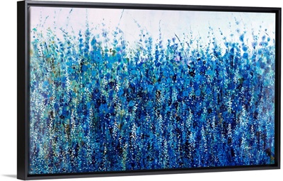 Mix of Blue Wildflowers