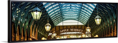 Apple Market in Covent Garden Market, London