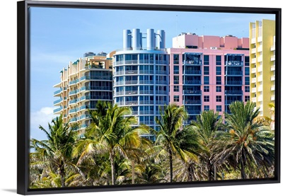 Art Deco Colors, Architecture of Miami Beach