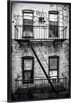 Black And White Manhattan Collection - New York Facade I