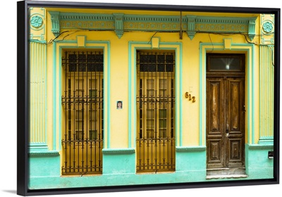 Cuba Fuerte Collection - 612 Street Havana - Yellow and Green