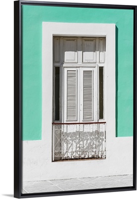 Cuba Fuerte Collection - Cuban Coral Green Window
