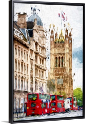 London Bus, Oil Painting Series