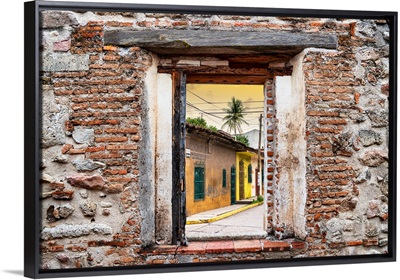 Mexican Street at Sunset