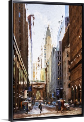 New York Architecture IV, Oil Painting Series