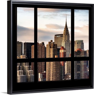 New York view from the window - Manhattan Architecture